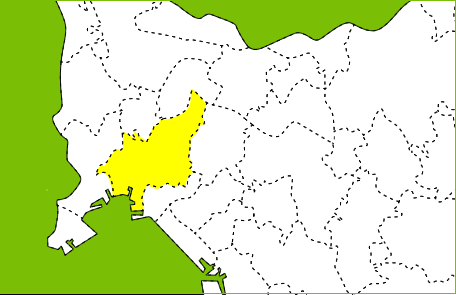 船橋市の地図